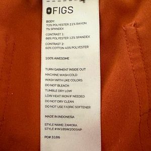Figs Scrub pants